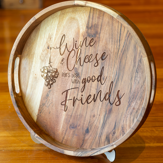 Wine, Cheese & Friends Tray