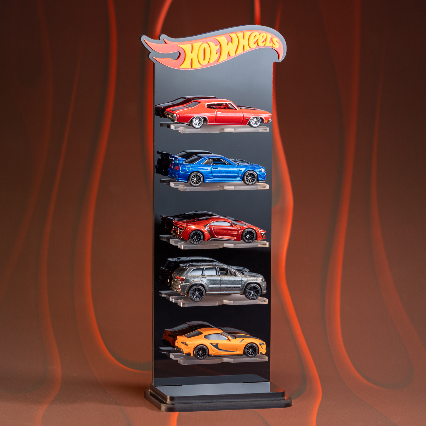 1:64 scale diecast car display stand