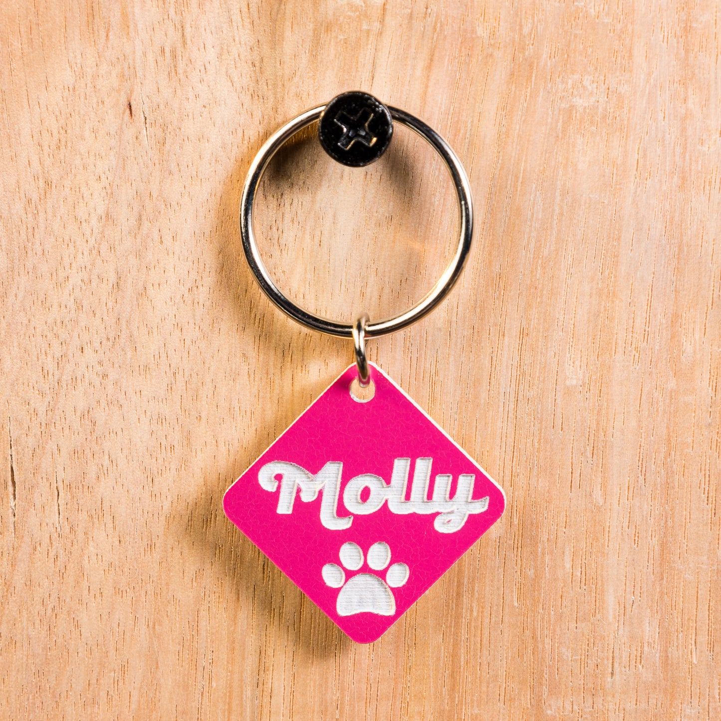 Large Acrylic Pet Tags (40mm)