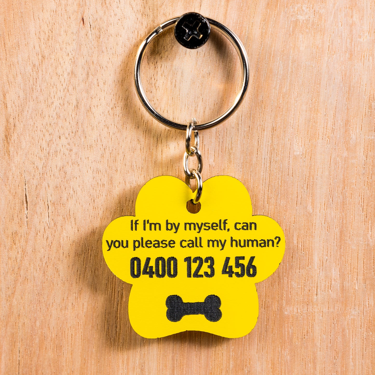 Large Acrylic Pet Tags (40mm)