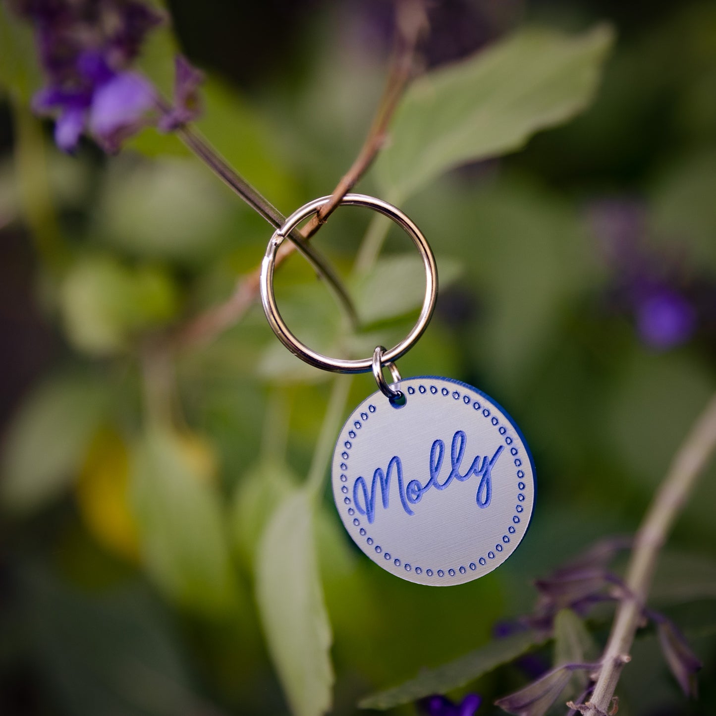 Large Acrylic Pet Tags (40mm)