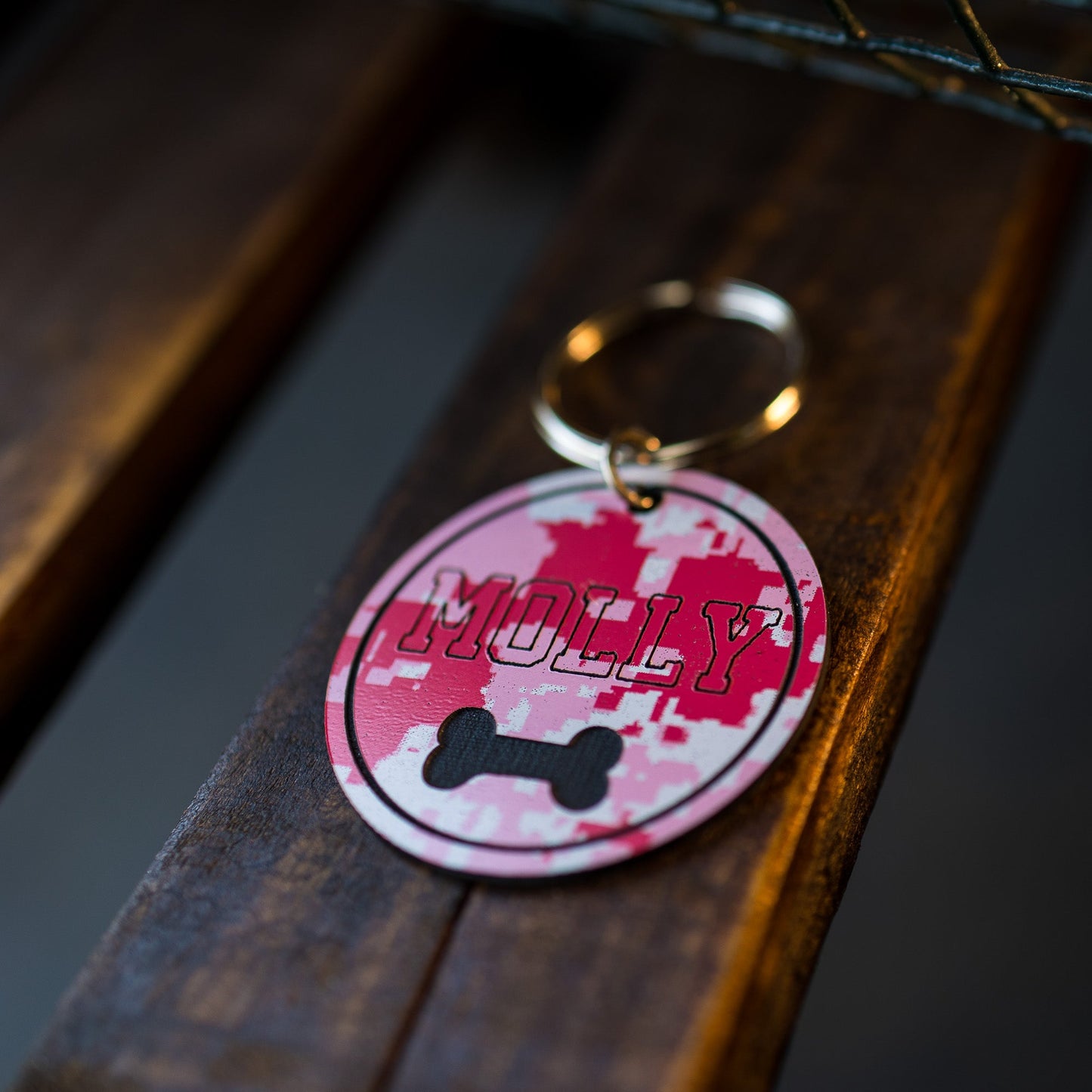 Large Acrylic Pet Tags (40mm)