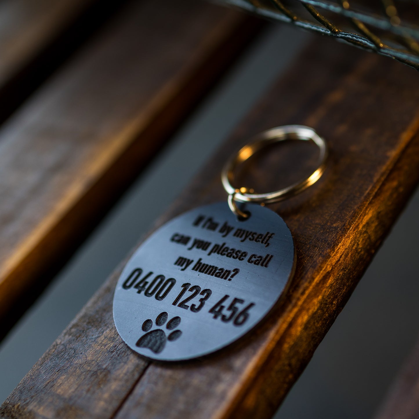 Small Acrylic Pet Tags (30mm)