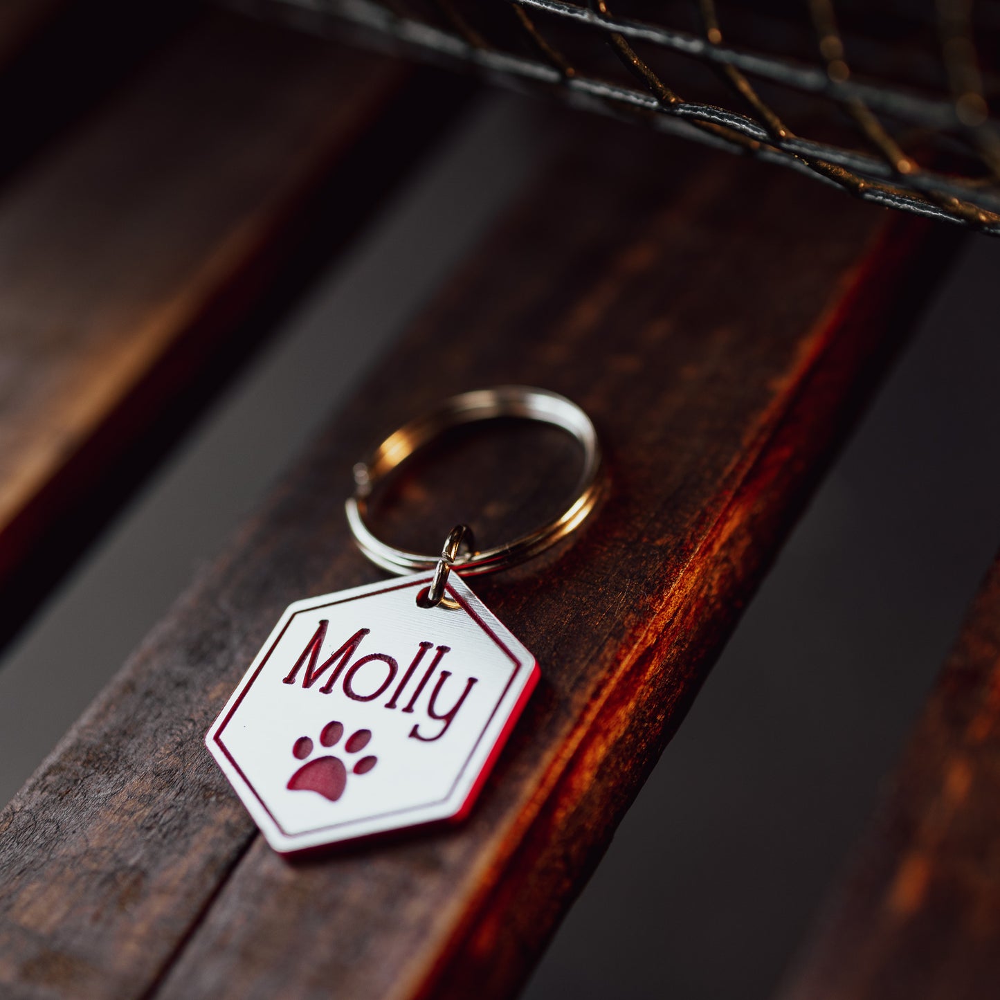 Small Acrylic Pet Tags (30mm)